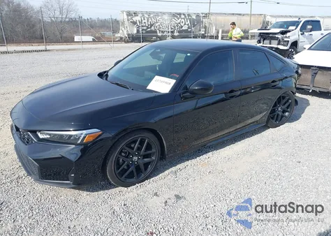 2025 Honda Civic Sport из США, поврежденный, VIN 2HGFE2F52SH521179